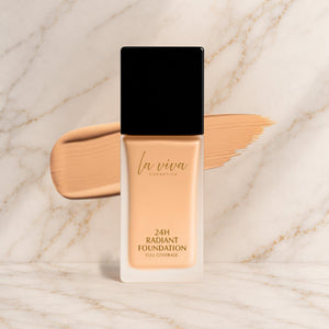 Golden Sand - 24H Radiant Foundation - Full Coverage - Laviva Cosmetics