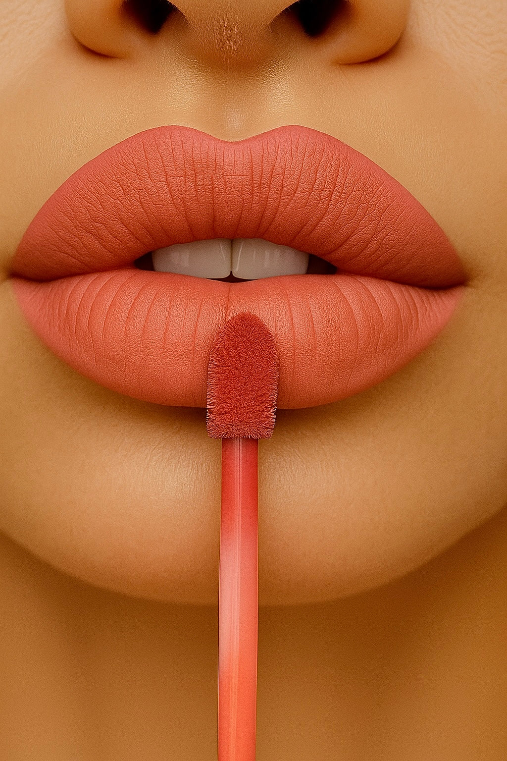 Peach Pop - Power pout liquid lipstick