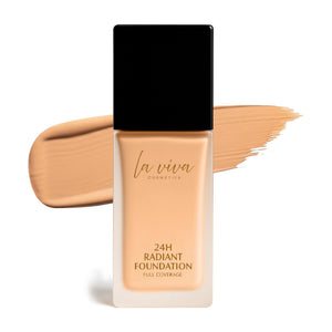 Golden Sand - 24H Radiant Foundation - Full Coverage - Laviva Cosmetics