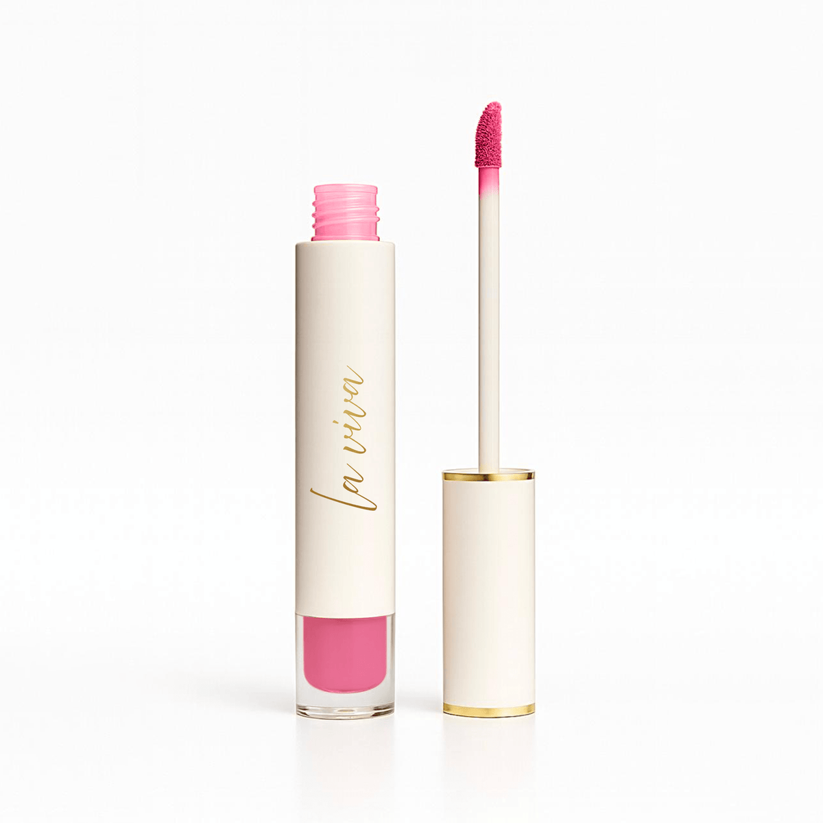 Rose Kiss Power Pout - Liquid Lipstick - Laviva Cosmetics