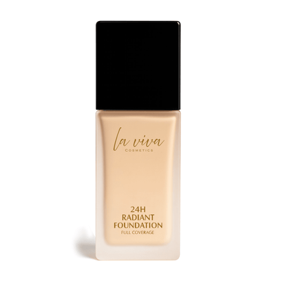 Vanilla Cream - 24H Radiant Foundation - Full Coverage - Laviva Cosmetics