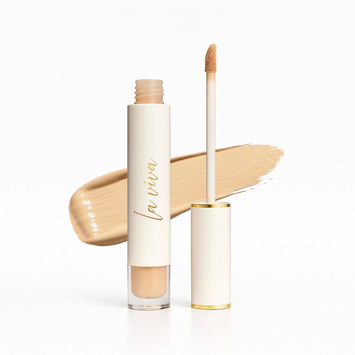 Vanilla Cream Silk Cover - Liquid Concealer - Laviva Cosmetics